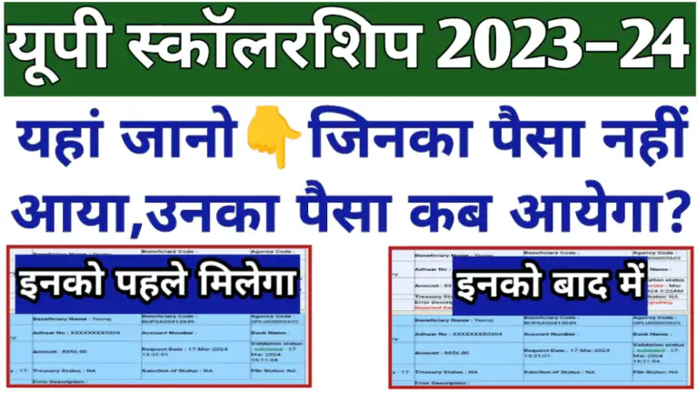 यूपी स्कॉलरशिप 2024